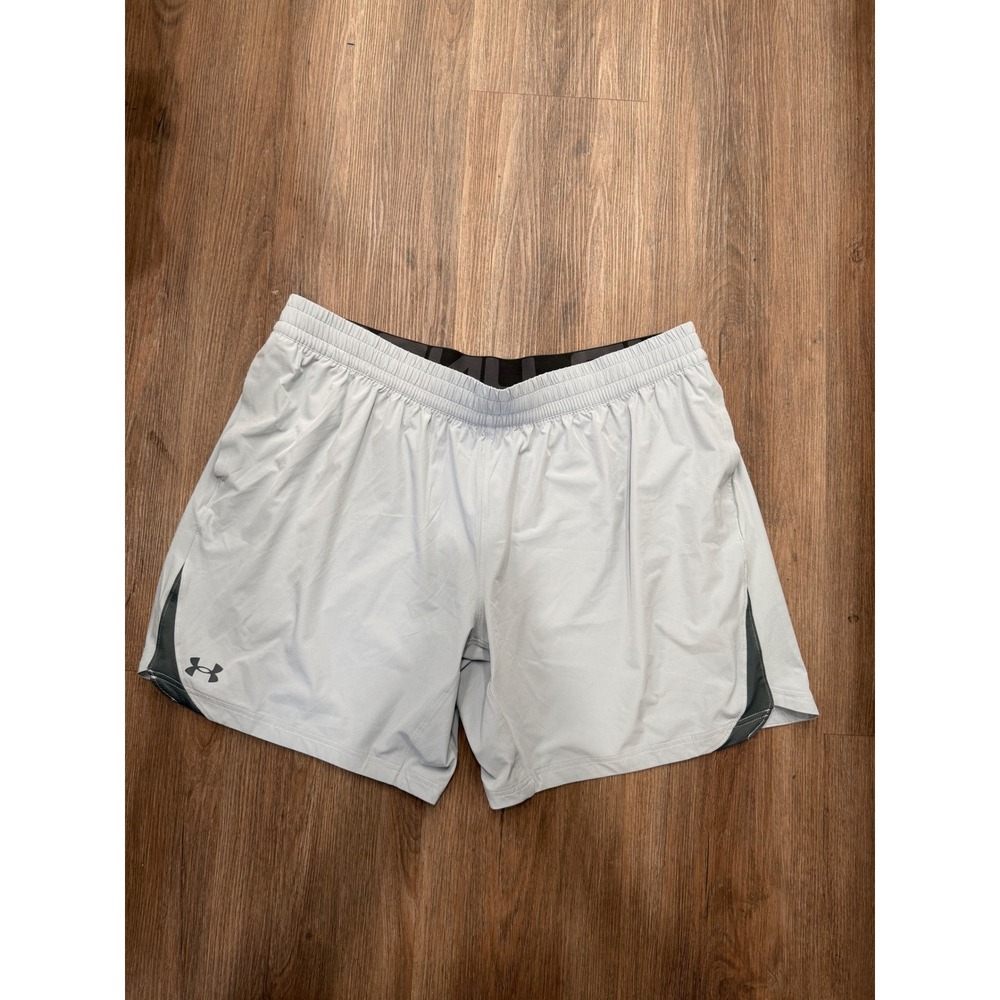 Under Armour Mens Elevated Woven 2.0 Shorts Gray 3XL 1362289-011 NEW